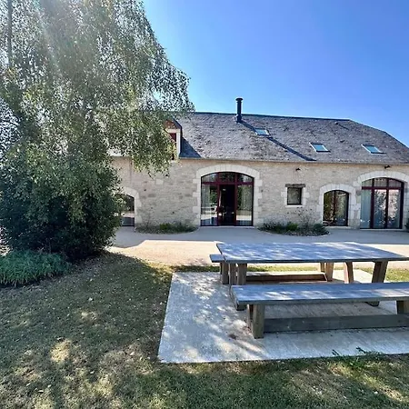 Willa Grange D'antan - Jacuzzi Privatif - Piscine Commune - Climatisation - Cuzance